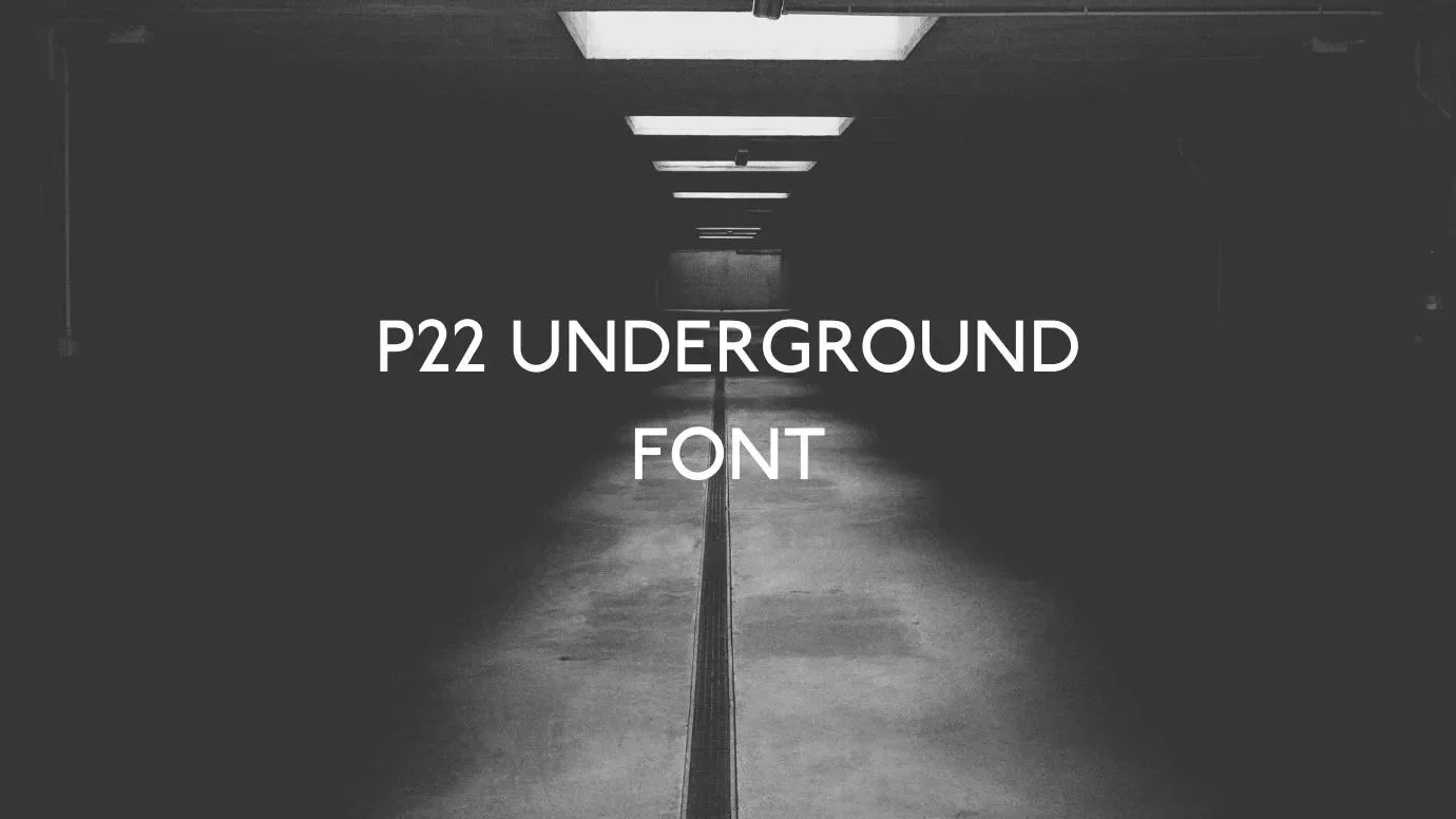 P22 Underground Font Feature