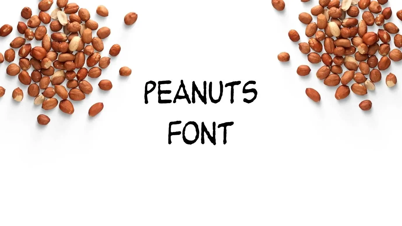 Peanuts Font Feature