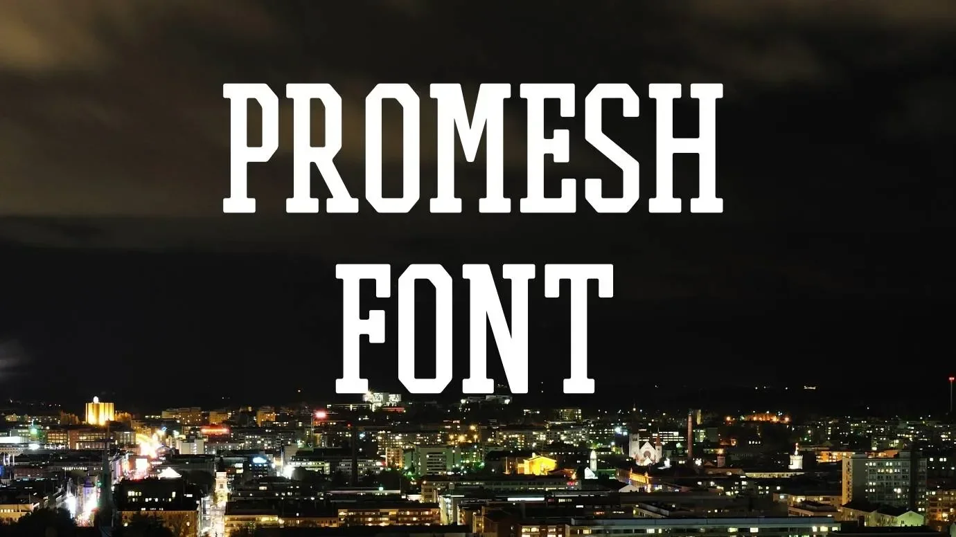 Promesh Font Feature