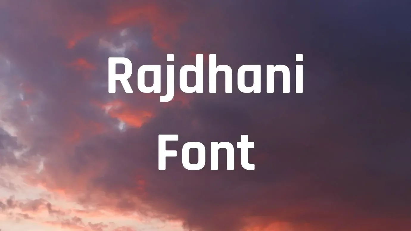 Rajdhani Font Feature1