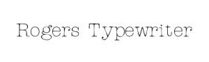 Rogers Typewriter Font