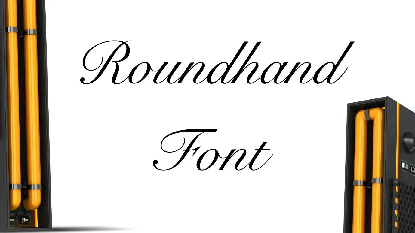 Roundhand Font Feature