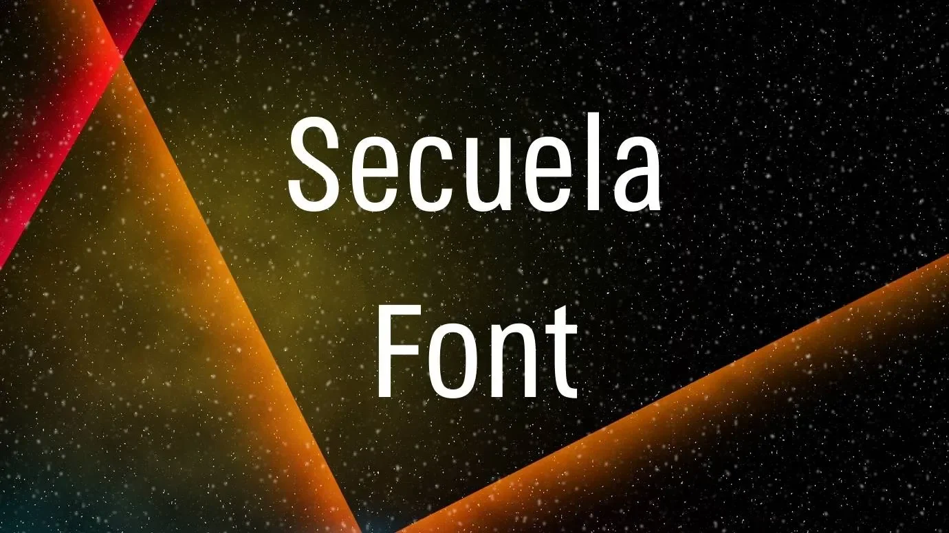 Secuela Font Feature