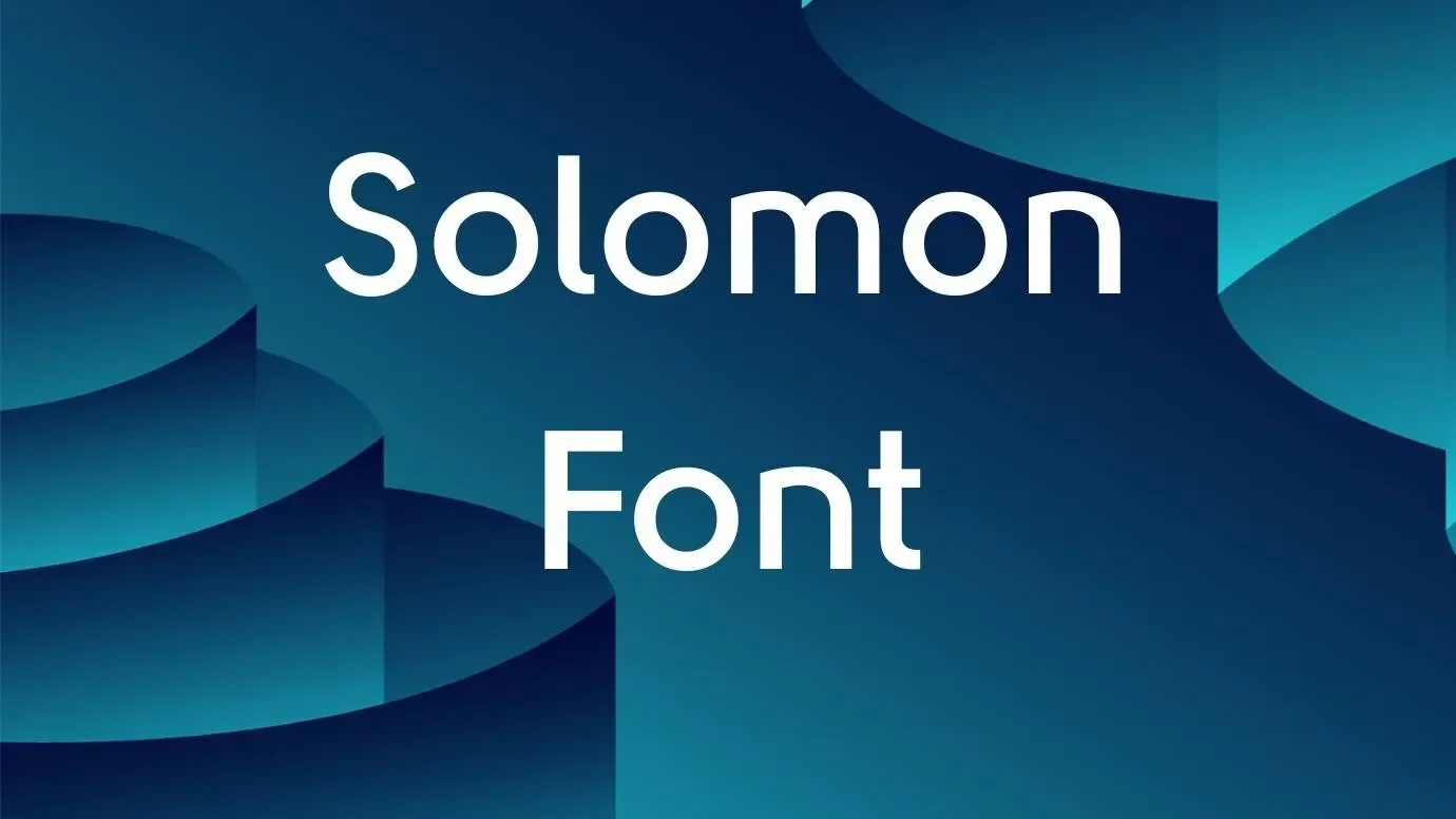 Solomon Font Feature