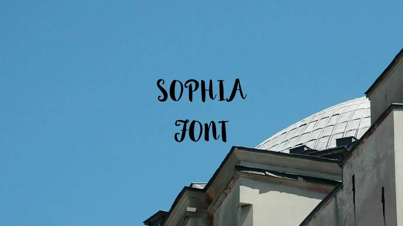 Sophia Font Feature