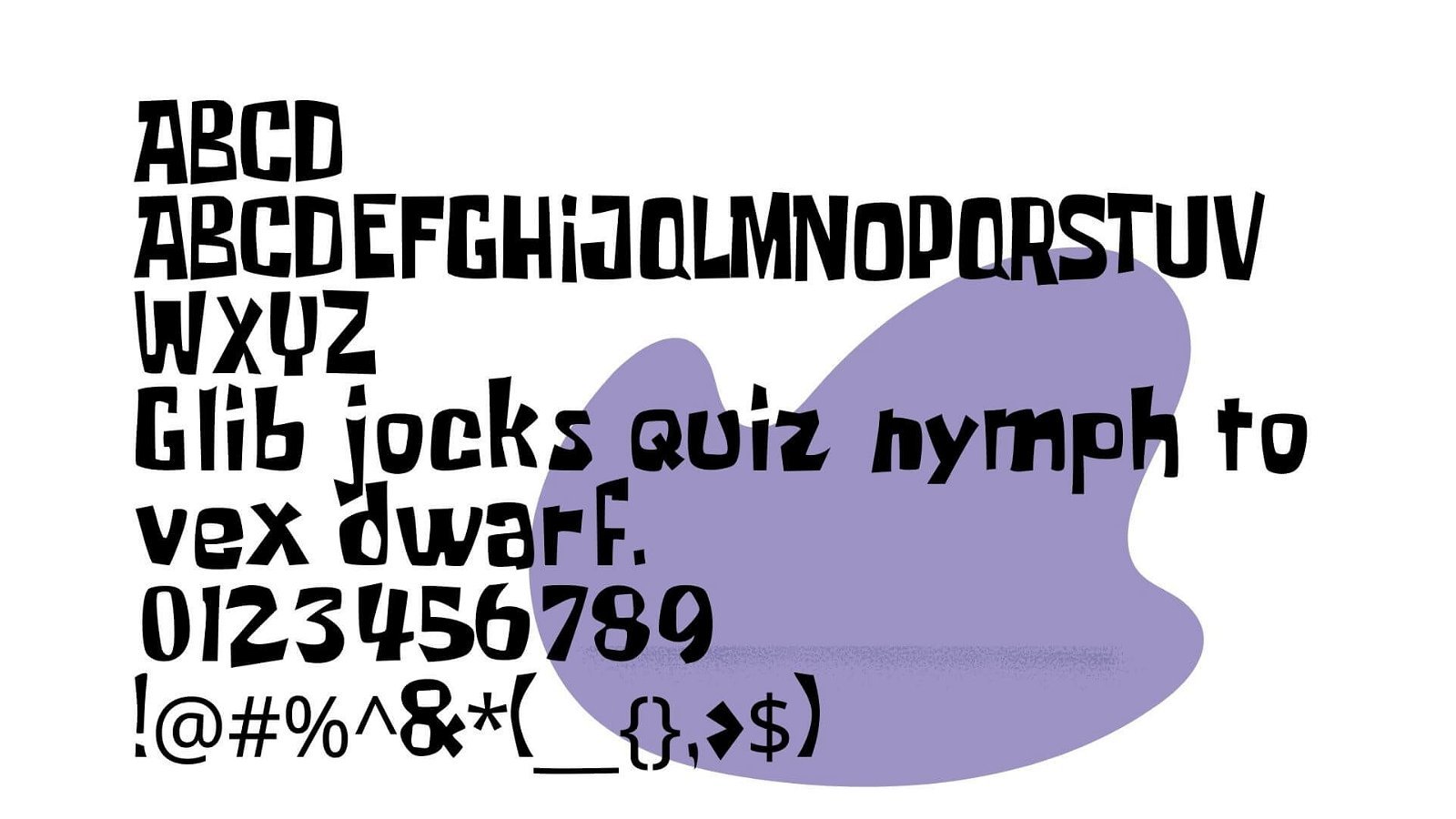 Spongbob Font View - Spongebob Font Free Download