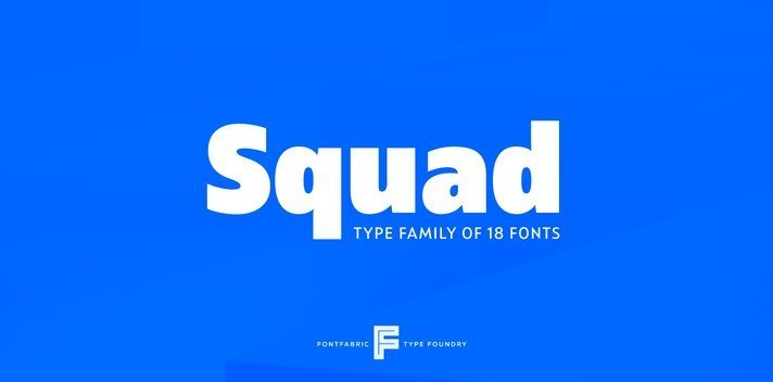 sqaud font - Squad Font Free Download