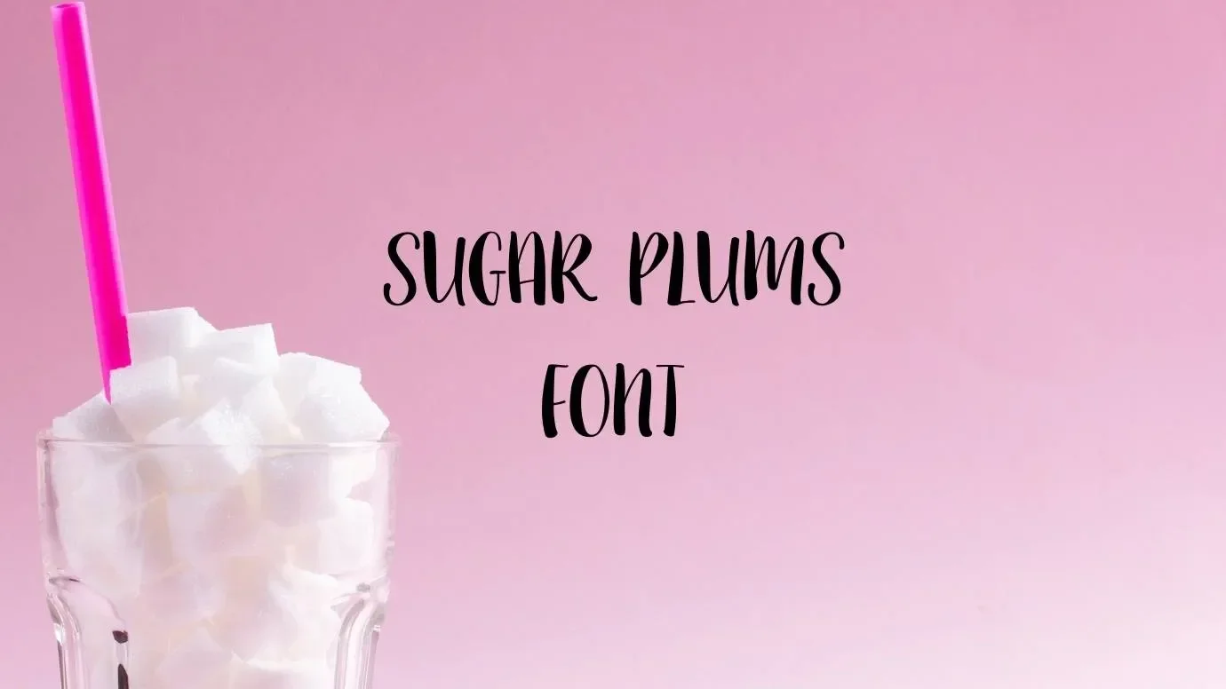 Sugar Plums Font Feature