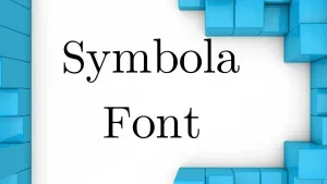 Symbola Font Feature