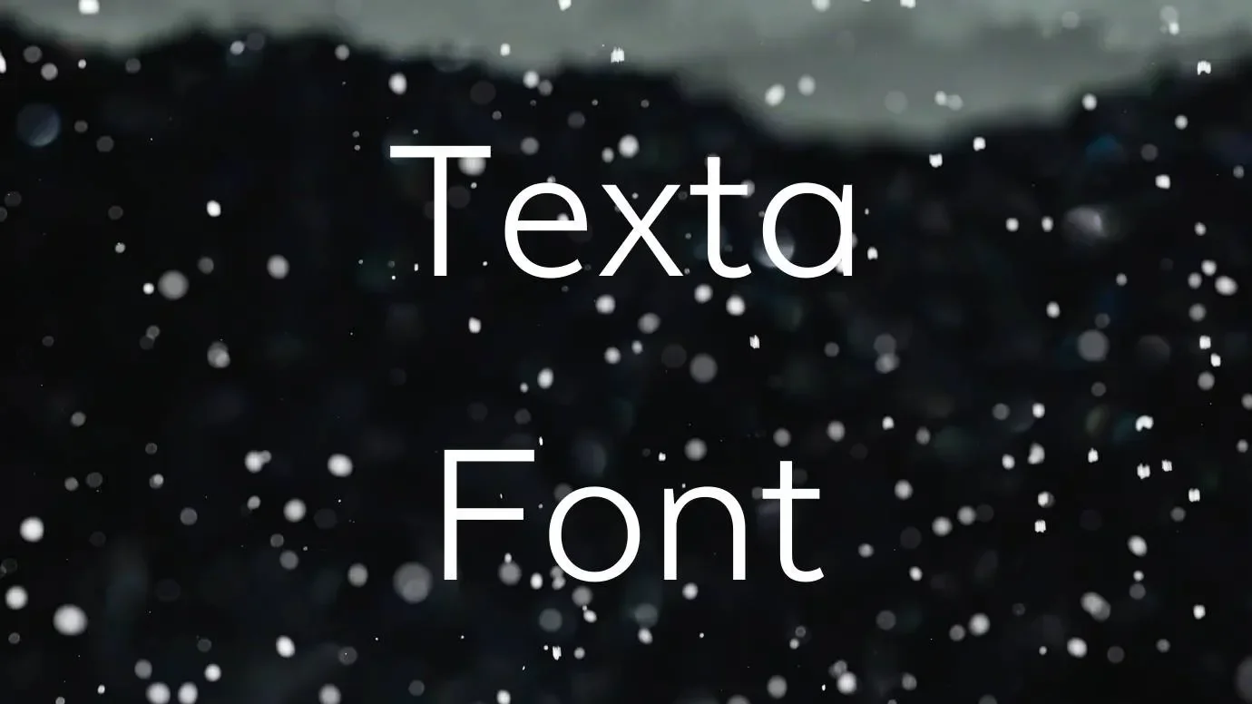 Texta Font Feature