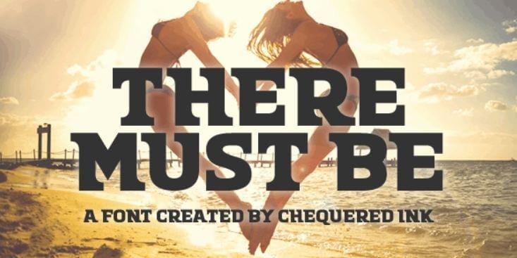 there must be font - There Must Be Font Free Download