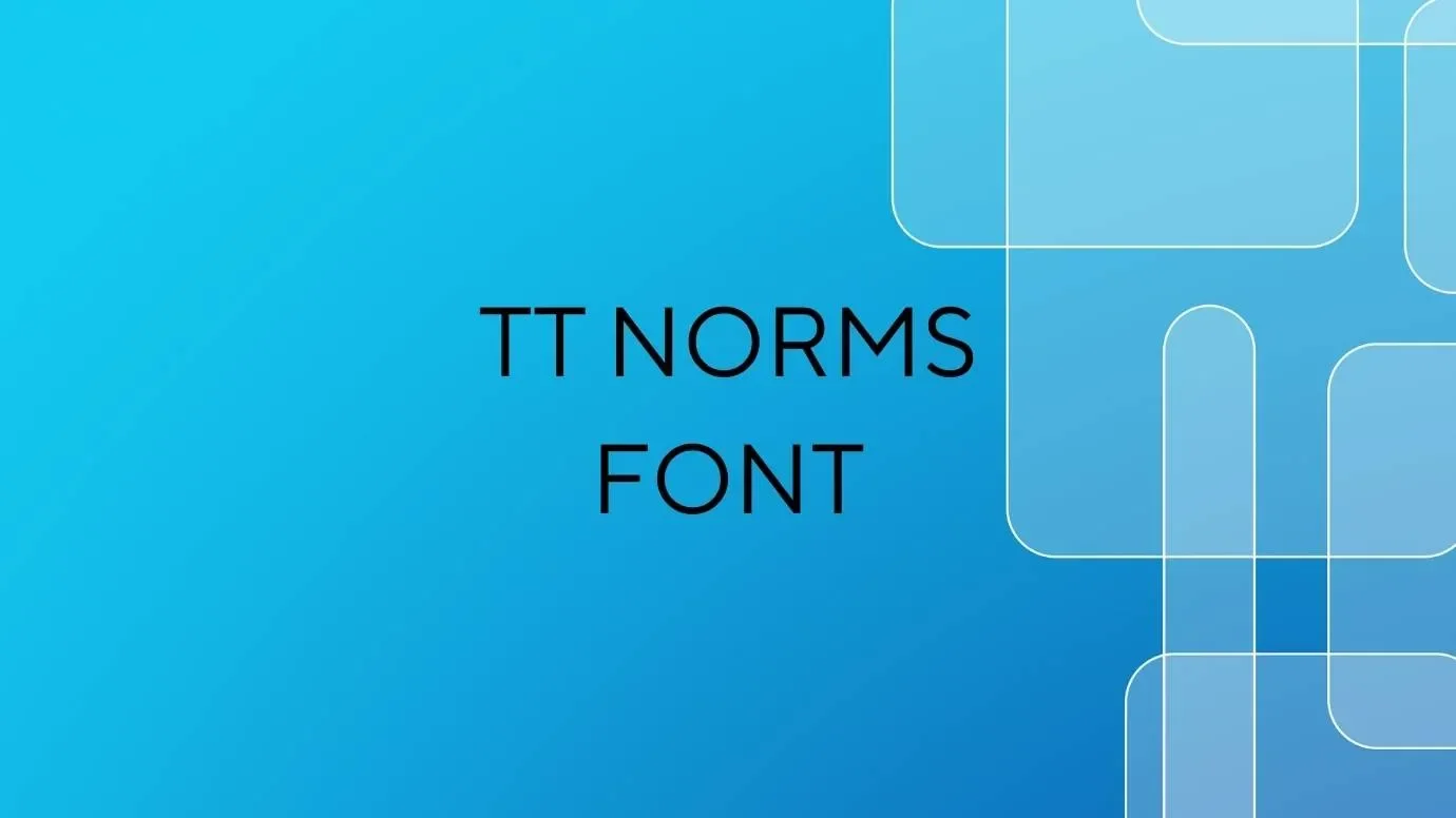 Tt Norms Font Feature