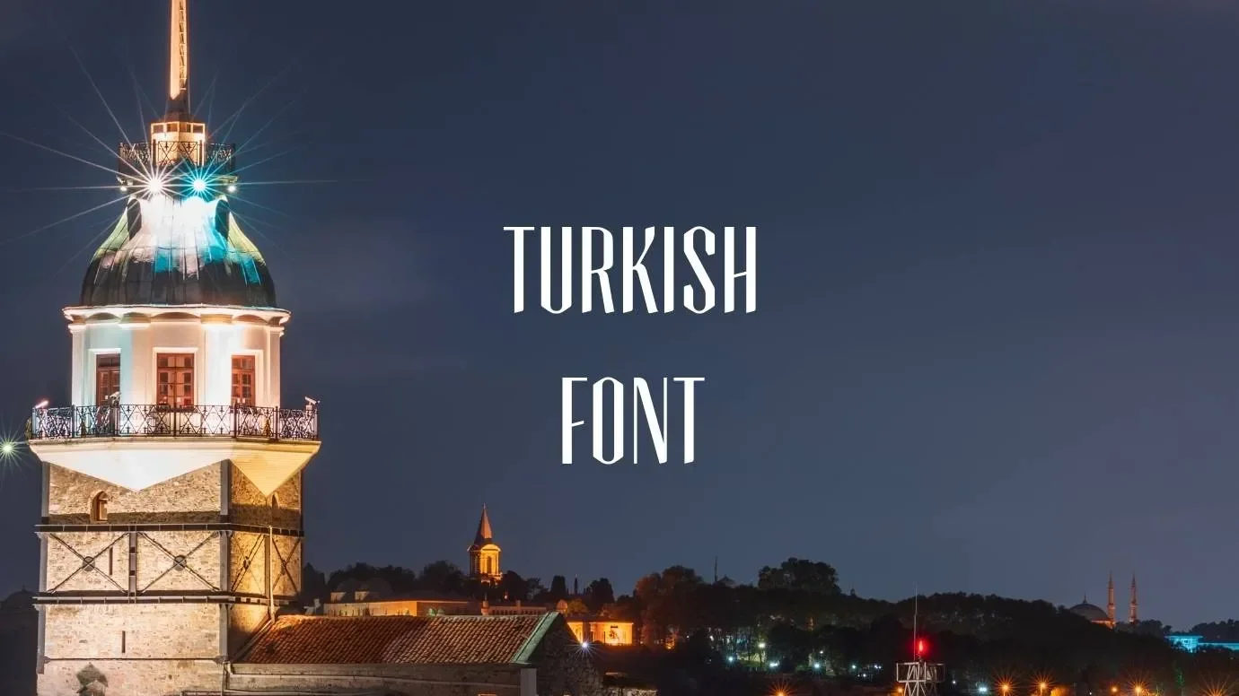 Turkish Font Feature