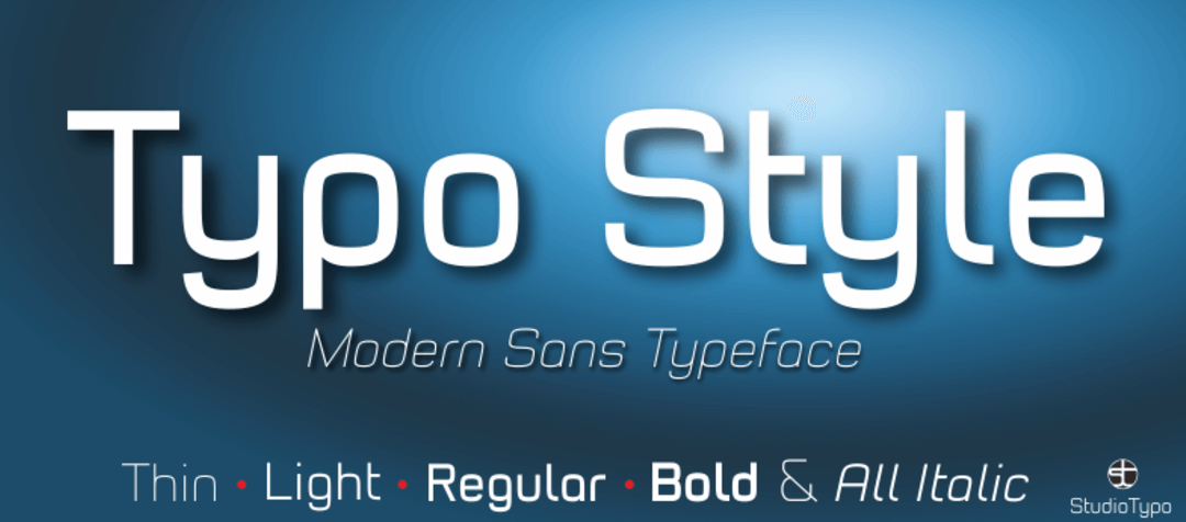 Typo Style Font