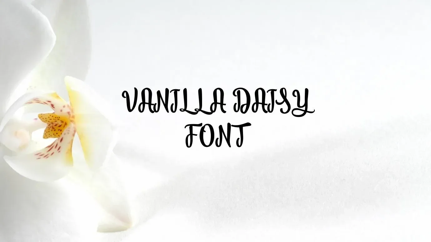 Vanilla Daisy Font Feature