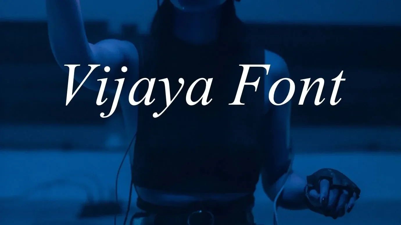 Vijaya Font Feature