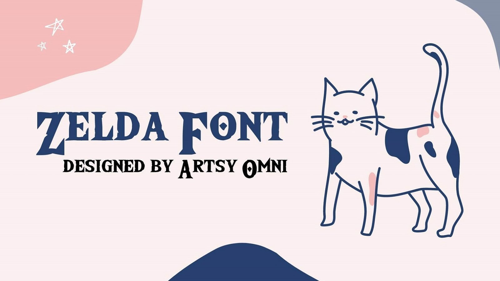 download legend of zelda font