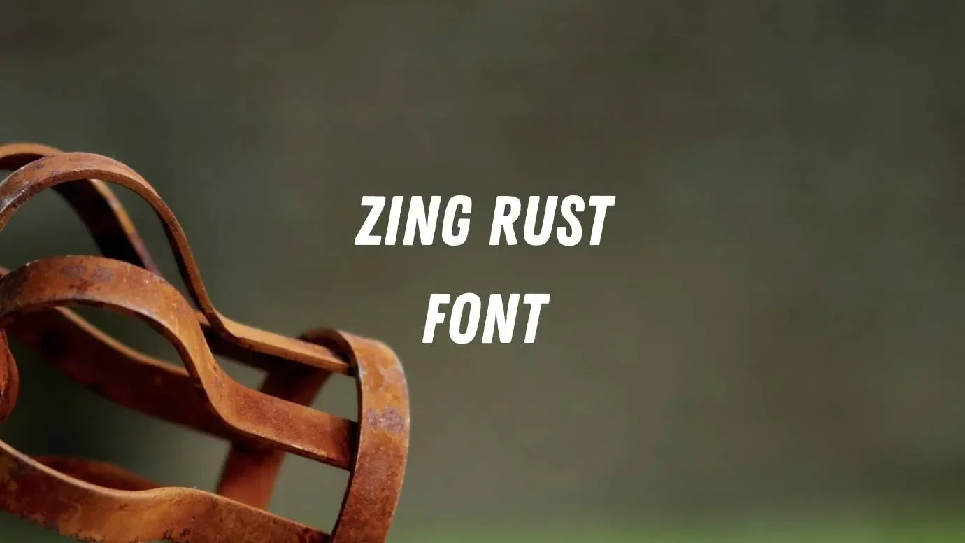 Zing Rust Font Feature 1