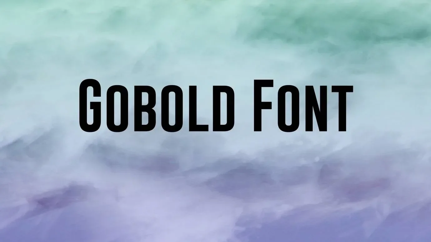 Gobold Font Feature