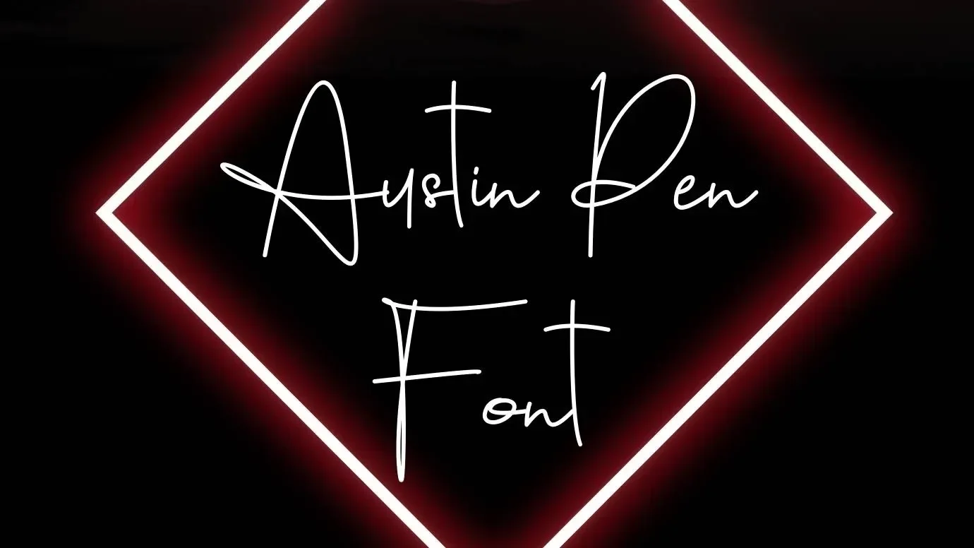 Austin Pen Font