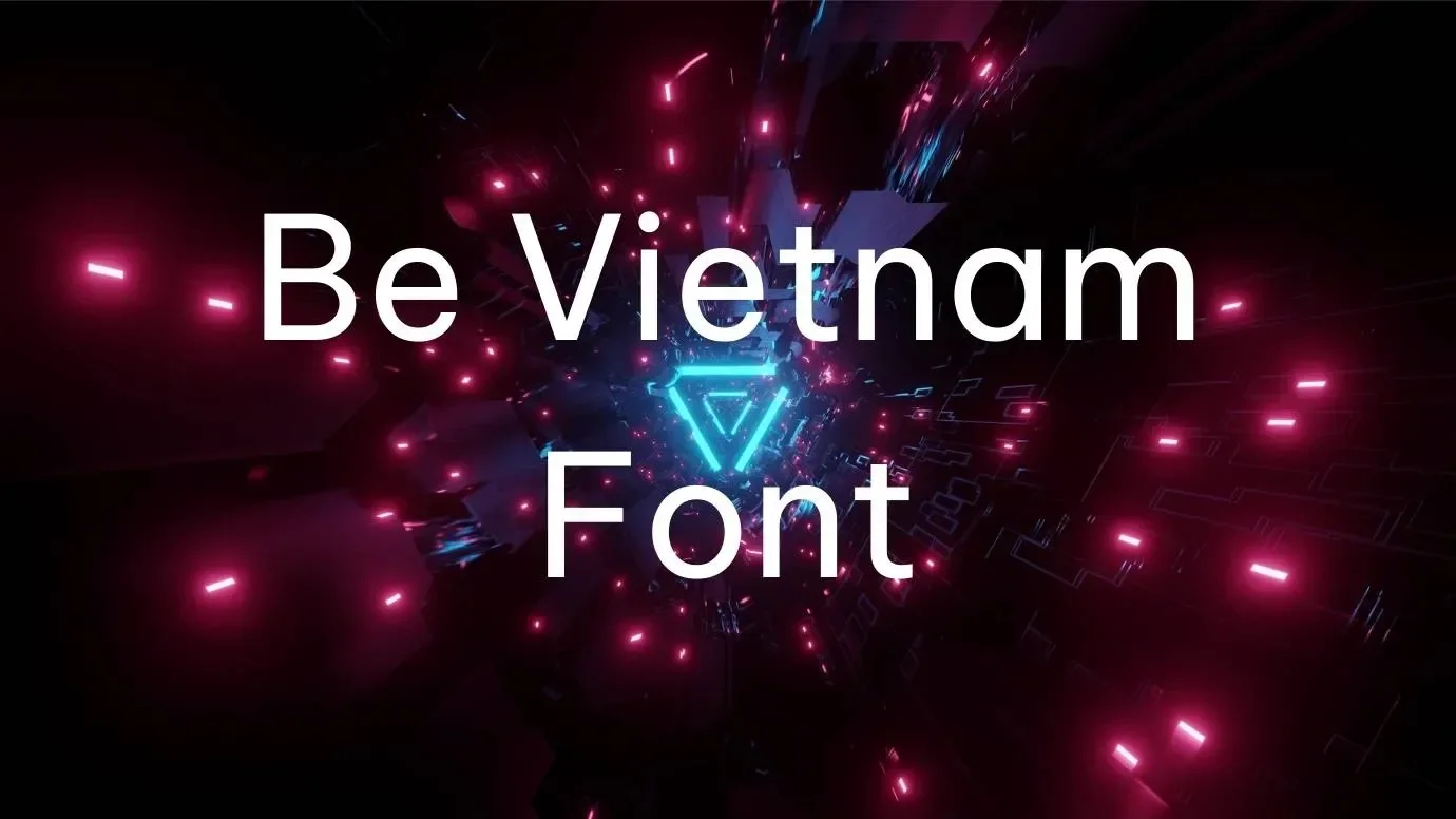 Be Vietnam Font