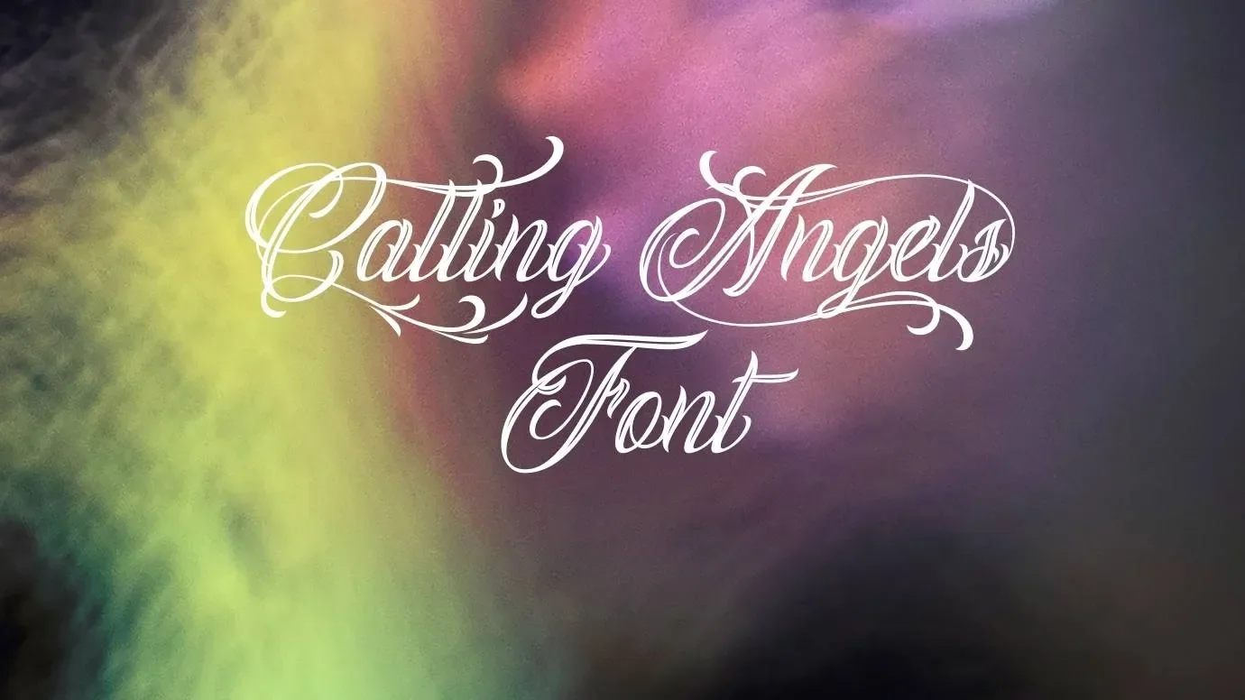 Calling Angels Font