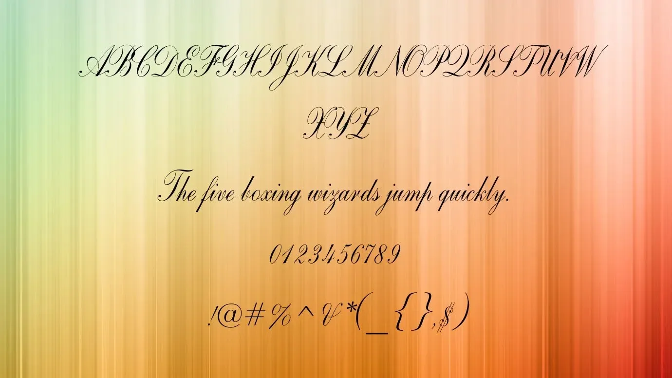 Copperplate Script Font