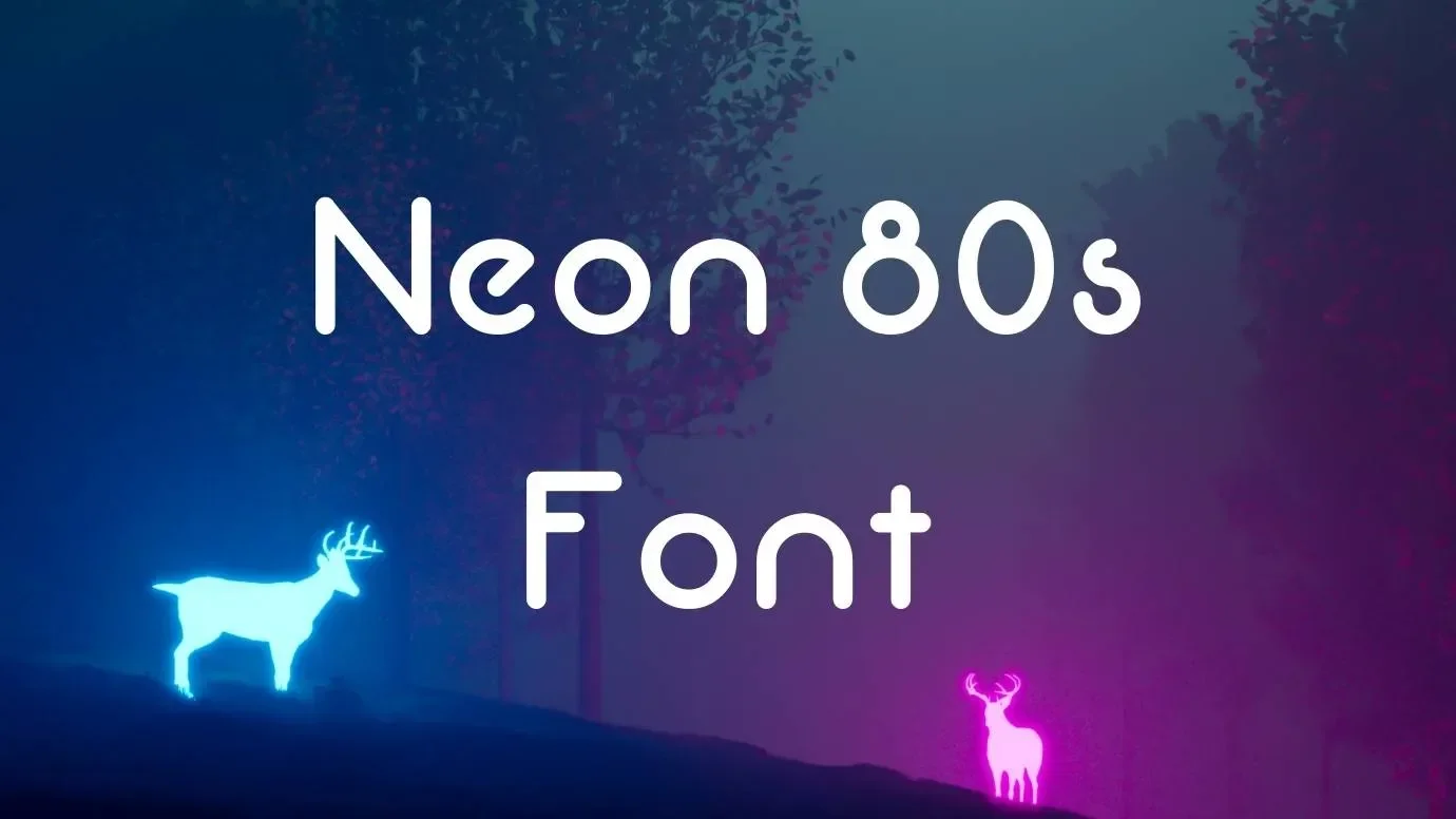Neon 80S Font