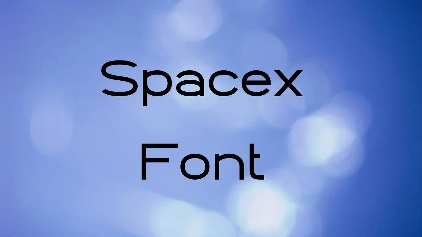 Spacex Font