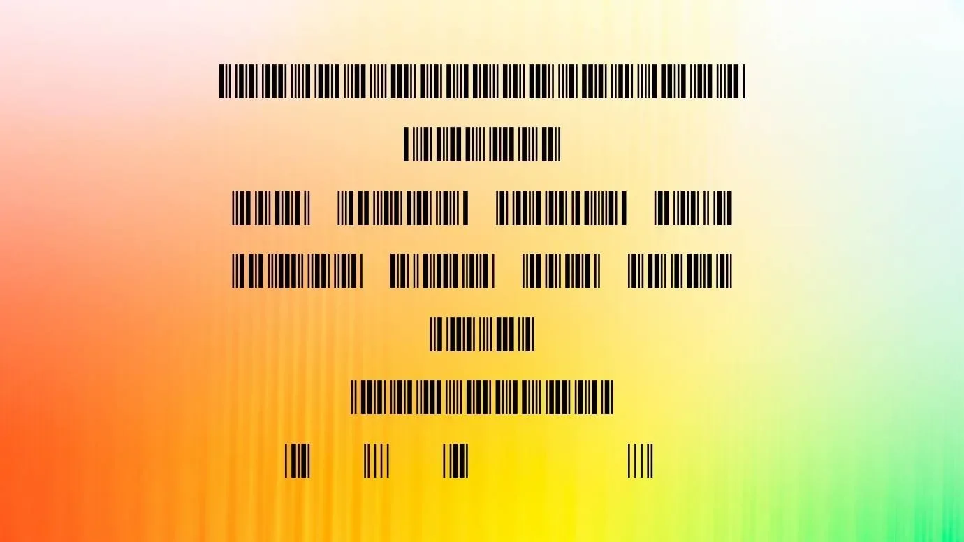 3 of 9 Barcode Font View