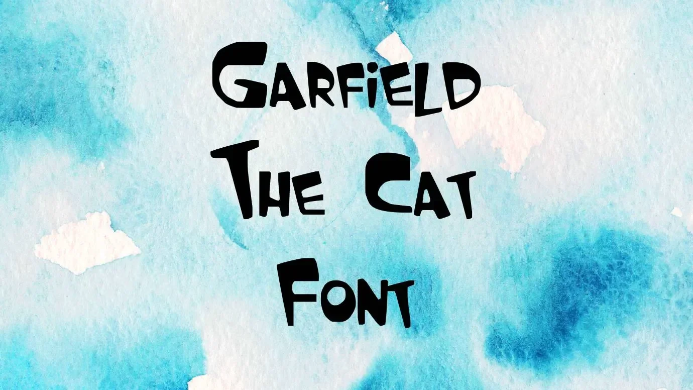 Garfield The Cat Font