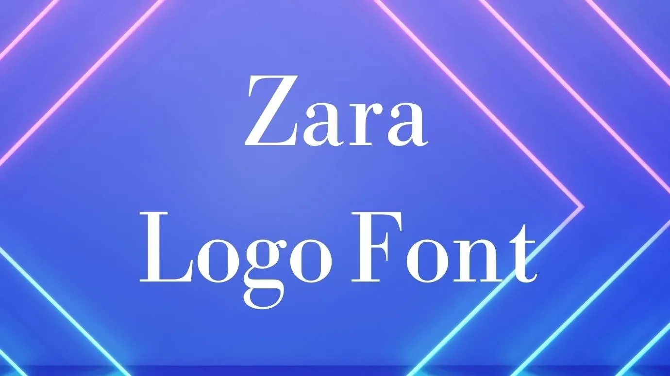 Zara Logo Font Feature