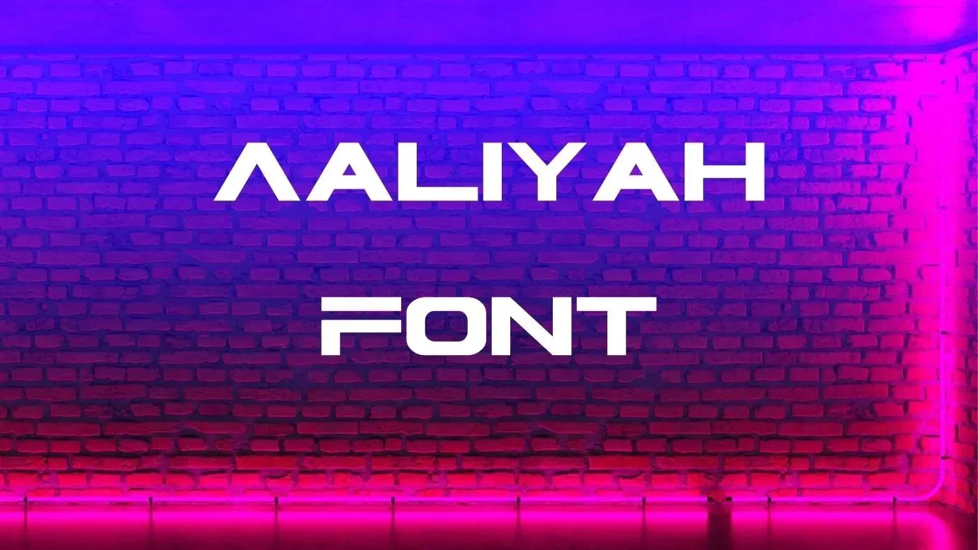 Aaliyah Font