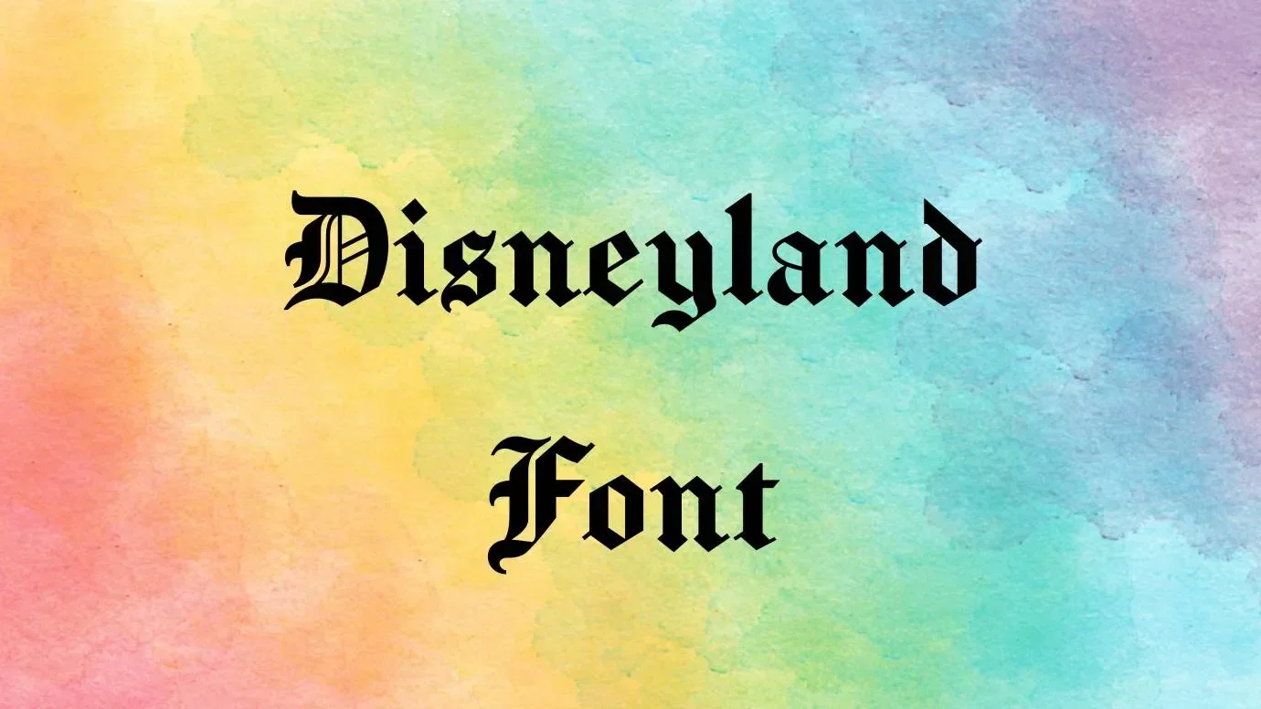 Disneyland Font
