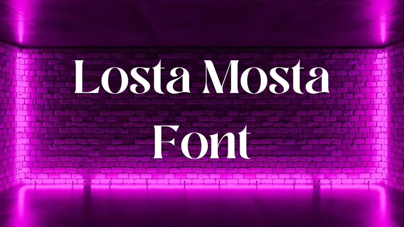 Losta Masta Font