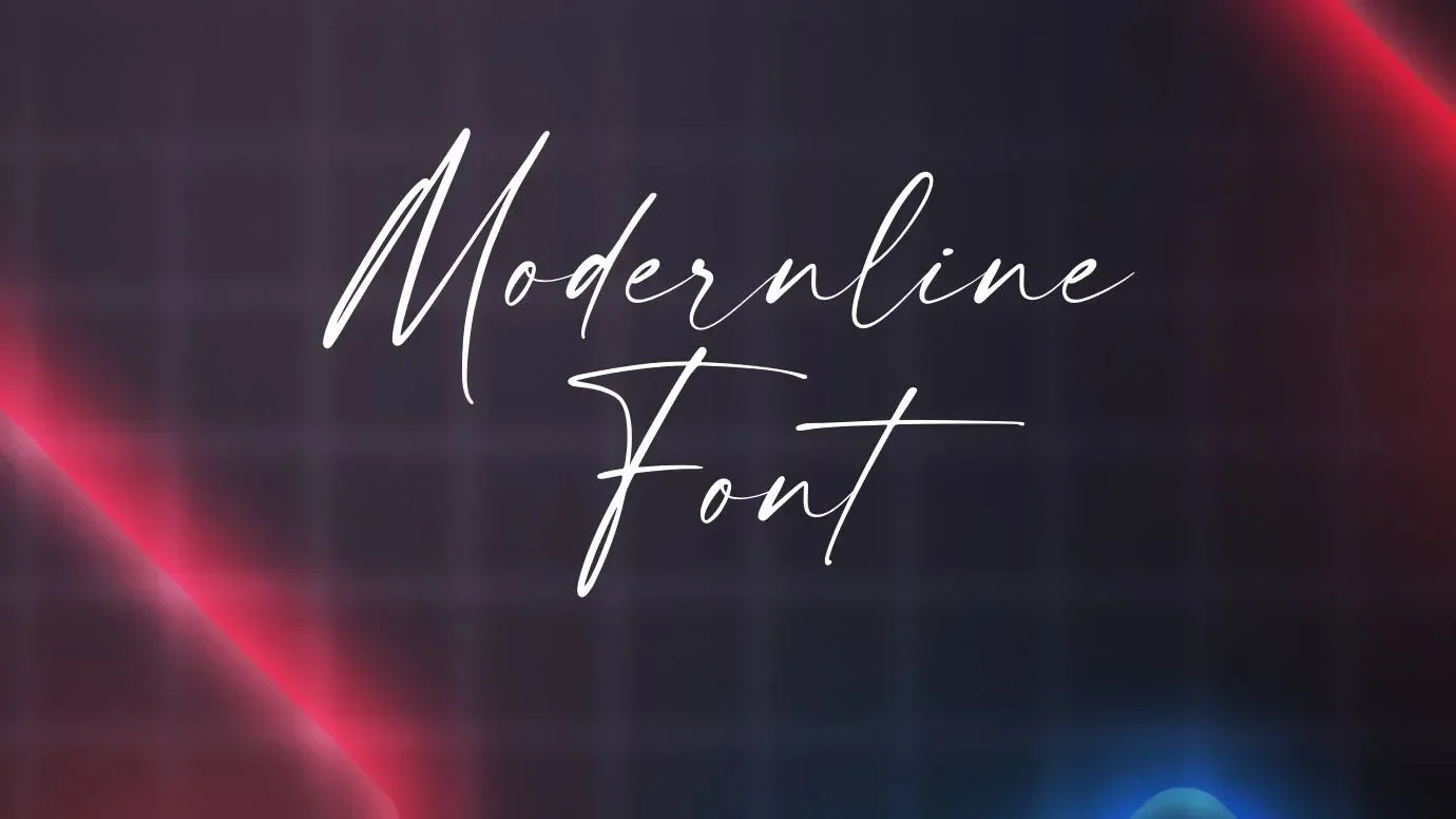 Modernline Font