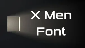 X Men Font