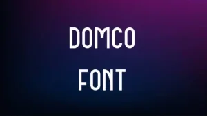 Domco Font