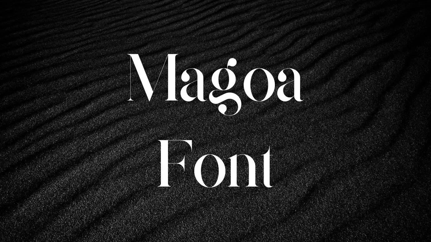 Magoa Font