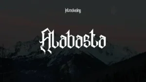 Alabasta Font