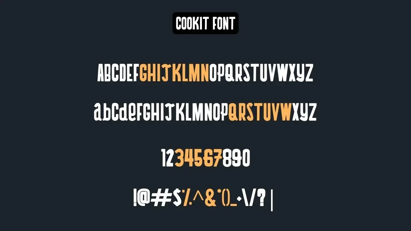 Cookit Font
