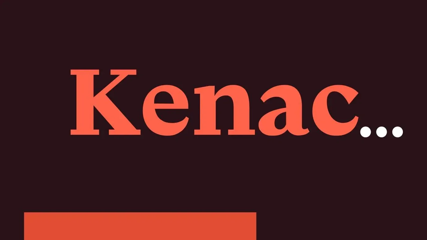 Kenac Font