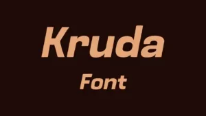 Kruda Font