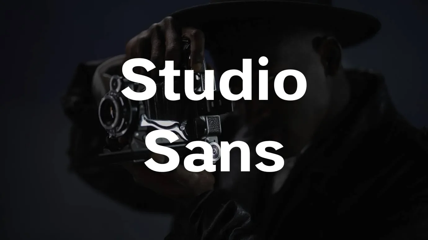 Studio Sans Font