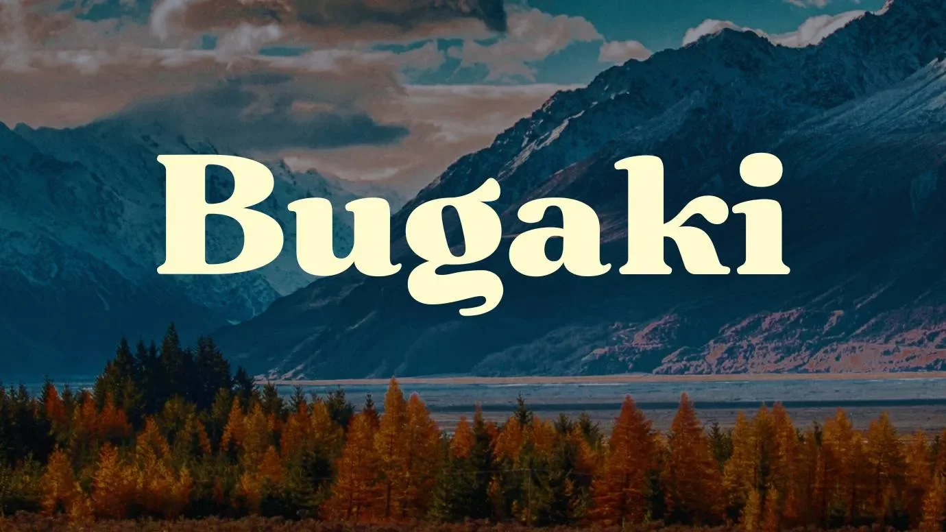 Bugaki Font